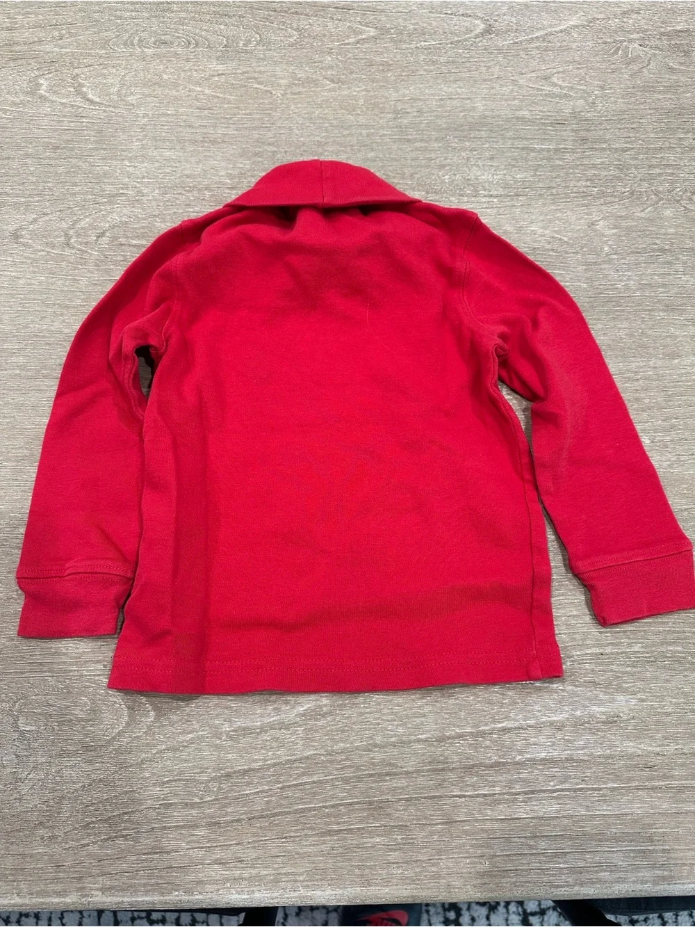 Carter's Bright Red Long Sleeve Turtleneck Top for Kids